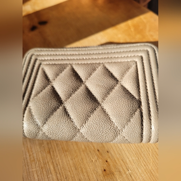 Chanel Caviar Quilted Boy Wallet - Picture 2 of 4